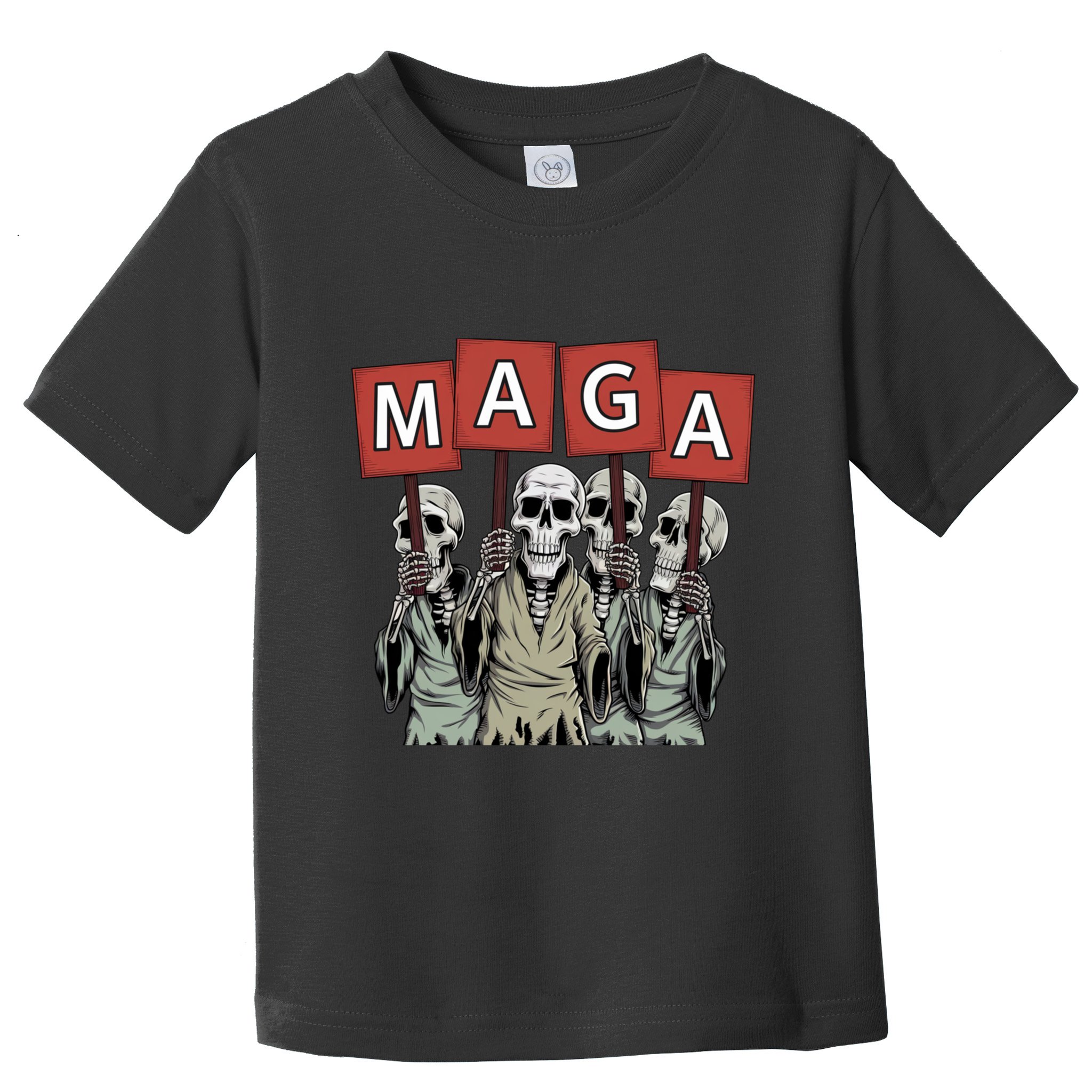 Maga Halloween Funny Halloween Trump Republican Toddler T-Shirt