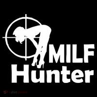 MILF Hunter | Funny Adult Humor Joke For Men Who Love Milfs Tall T-Shirt