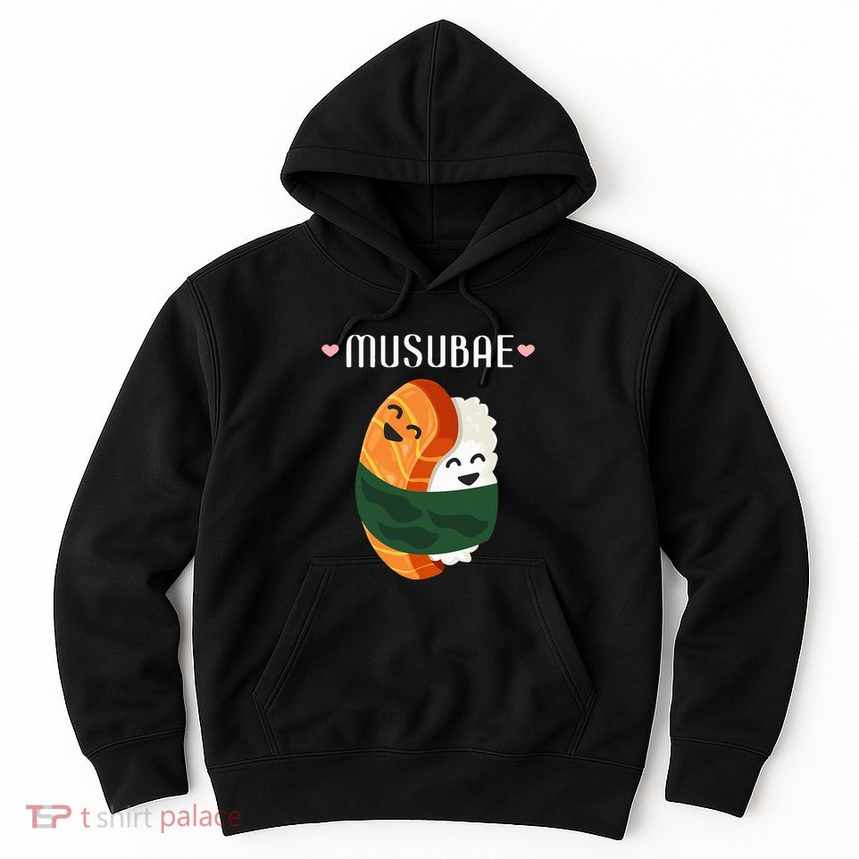 Musubi Hawaiian Food Pun Musubae Humor Japan Hoodie