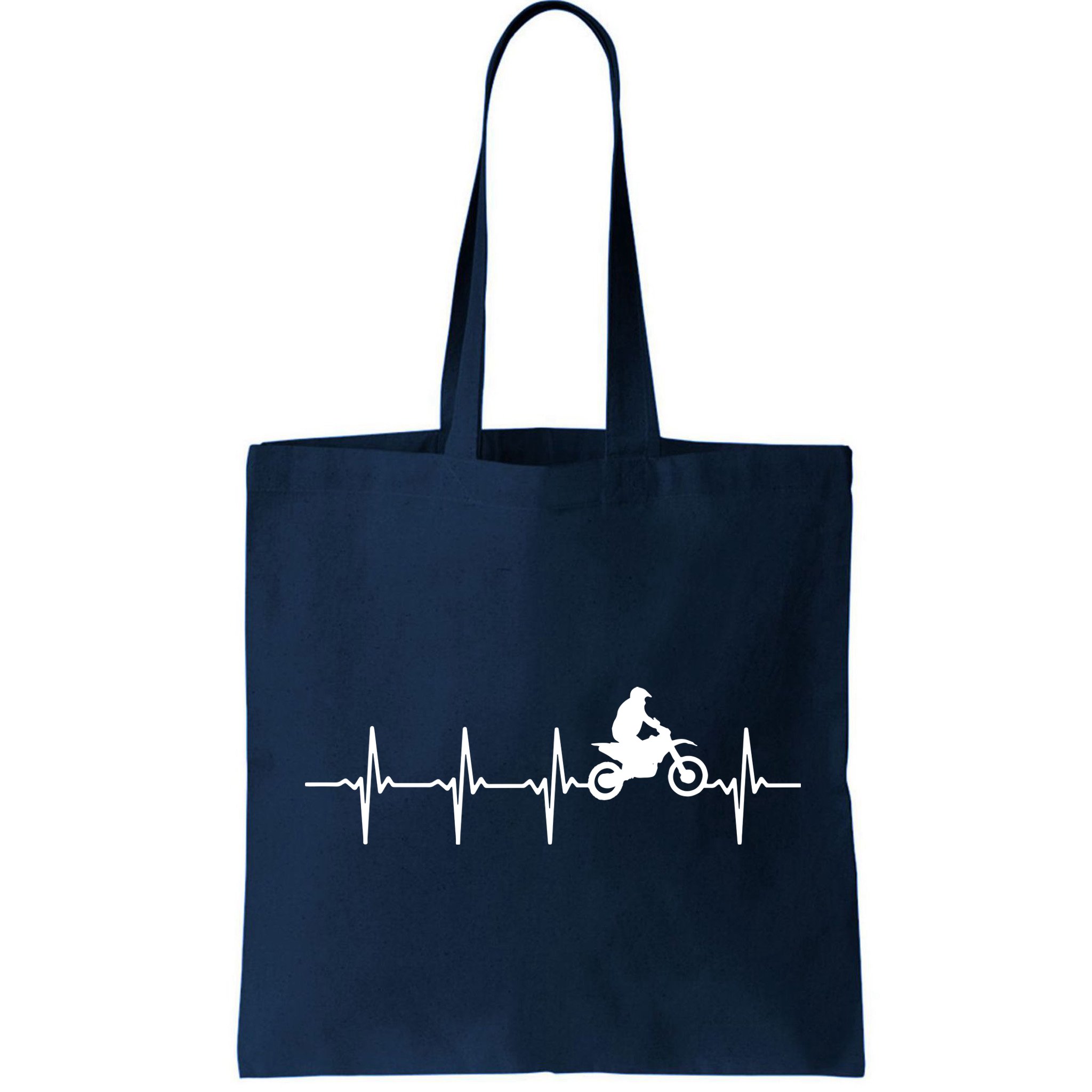 Motocross Heartbeat For Bikers Bag
