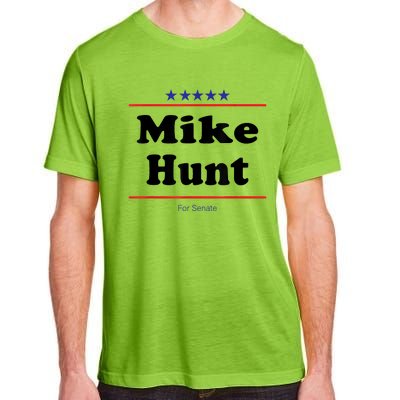 Mike Hunt For Senate Funny Midterm Election Parody Adult ChromaSoft Performance T-Shirt