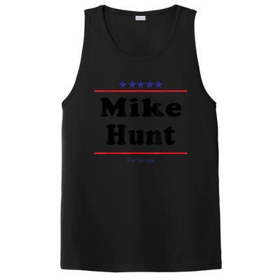 Mike Hunt For Senate Funny Midterm Election Parody PosiCharge Competitor Tank