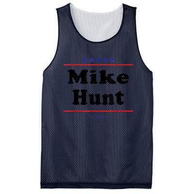 Mike Hunt For Senate Funny Midterm Election Parody Mesh Reversible Basketball Jersey Tank