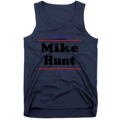 Mike Hunt For Senate Funny Midterm Election Parody Tank Top