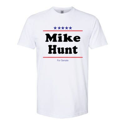 Mike Hunt For Senate Funny Midterm Election Parody Softstyle CVC T-Shirt