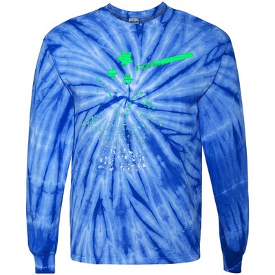 Magicians Hat For Magician Magic Icons Tie-Dye Long Sleeve Shirt