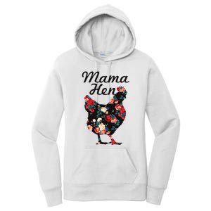 Mama Hen Funny Mothers Day Chicken Mom Farmer Farm Gift Women's Pullover Hoodie