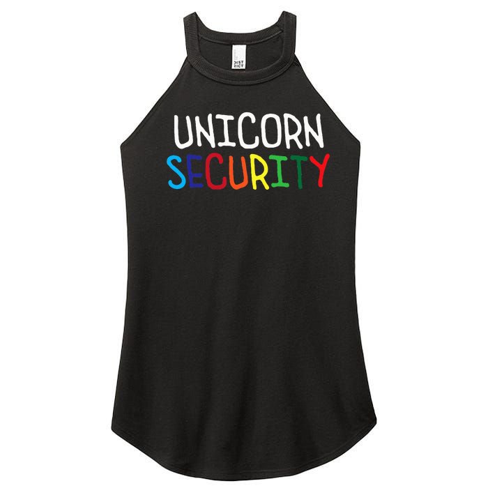 Magical Halloween Family Costume Set Unicorn Security Squad Women’s Perfect Tri Rocker Tank