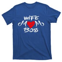 Mom´s Heart For Mother's Day With Statet Wife Mom Boss Gift T-Shirt