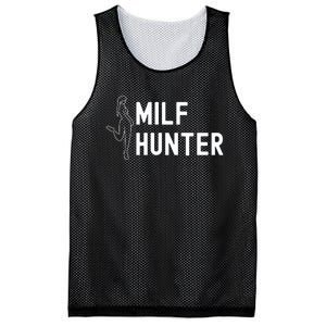 Milf Hunter Funny Adult Humor Gift Mesh Reversible Basketball Jersey Tank