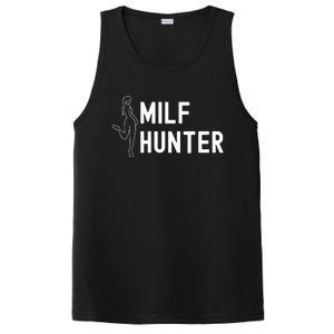 Milf Hunter Funny Adult Humor Gift PosiCharge Competitor Tank