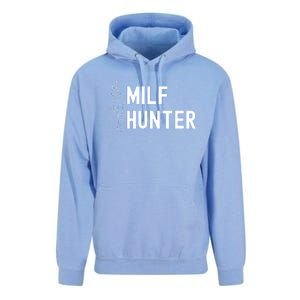 Milf Hunter Funny Adult Humor Gift Unisex Surf Hoodie