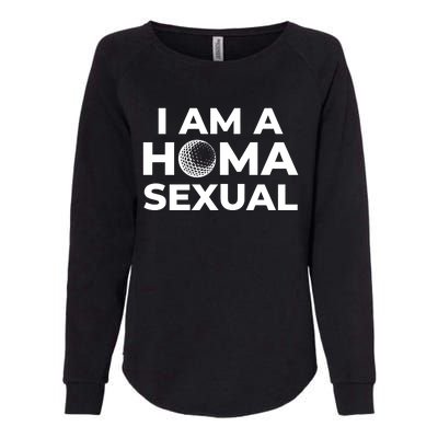 Max Homa Fans I Am A Homasexual Womens California Wash Sweatshirt