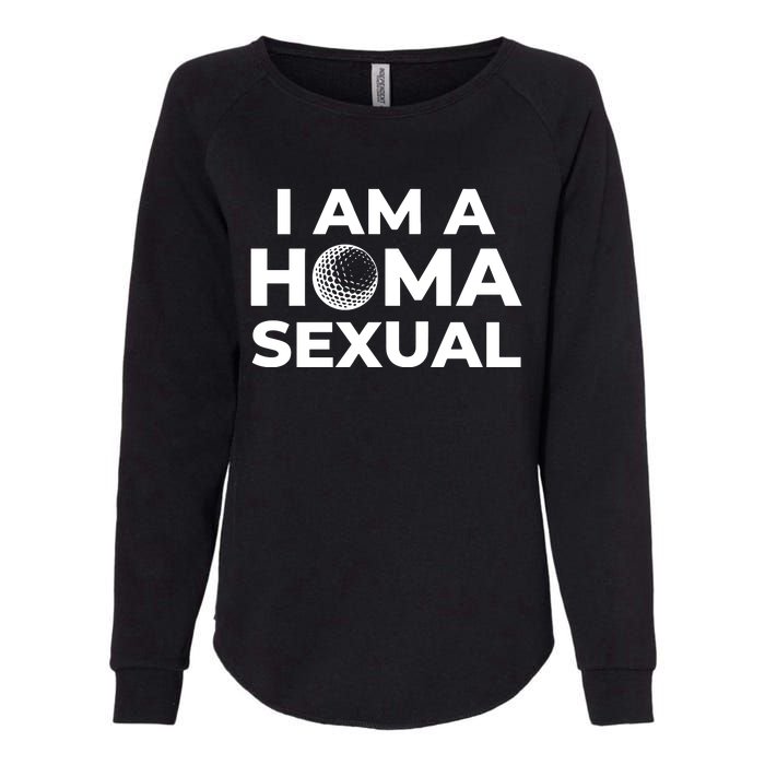 Max Homa Fans I Am A Homasexual Womens California Wash Sweatshirt