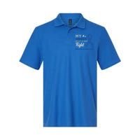 My Husband's Fight Is My Fight Colon Cancer Awareness Gift Softstyle Adult Sport Polo