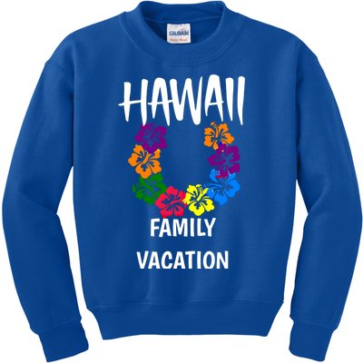 Matching Hawaii Family Vacation Outfit And Gift Kids Sweatshirt