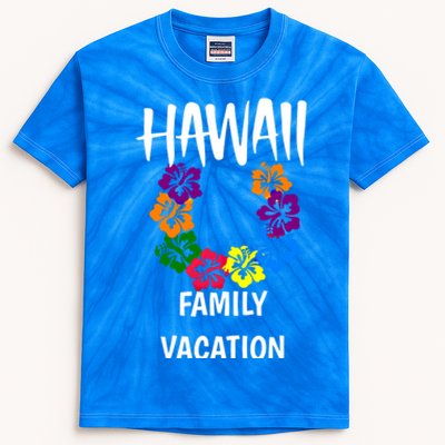 Matching Hawaii Family Vacation Outfit And Gift Kids Tie-Dye T-Shirt