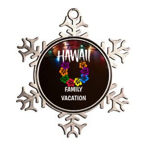 Matching Hawaii Family Vacation Outfit And Gift Metallic Star Ornament