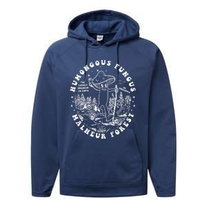 Mushroom Humongous Fungus Performance Fleece Hoodie