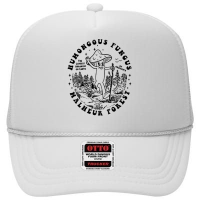 Mushroom Humongous Fungus High Crown Mesh Back Trucker Hat