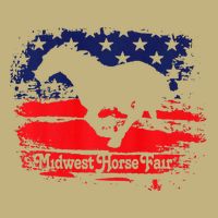 Midwest Horse Fair Redwhiteblue Flag Long Sleeve Shirt