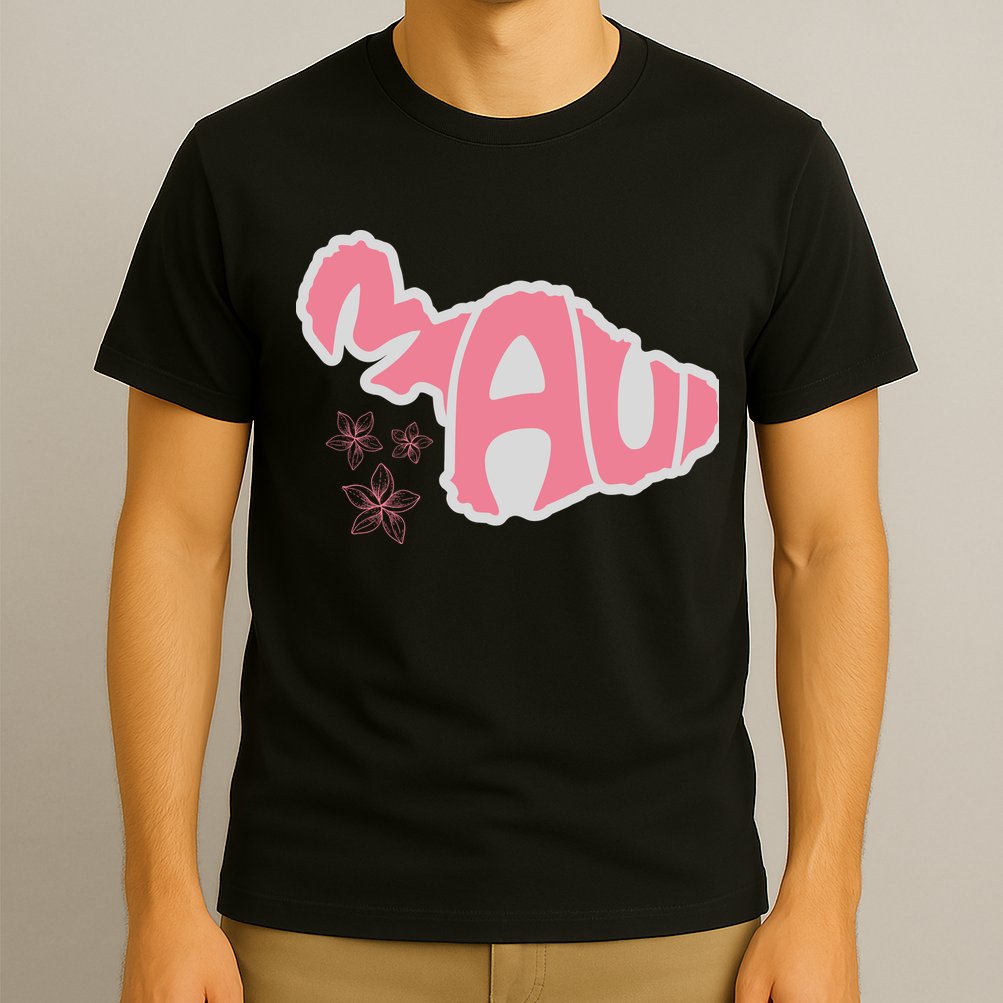 Maui Hawaii Floral T-Shirt
