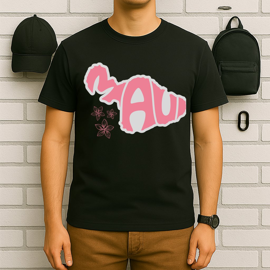 Maui Hawaii Floral T-Shirt