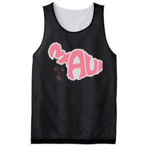 Maui Hawaii Floral Mesh Reversible Basketball Jersey Tank