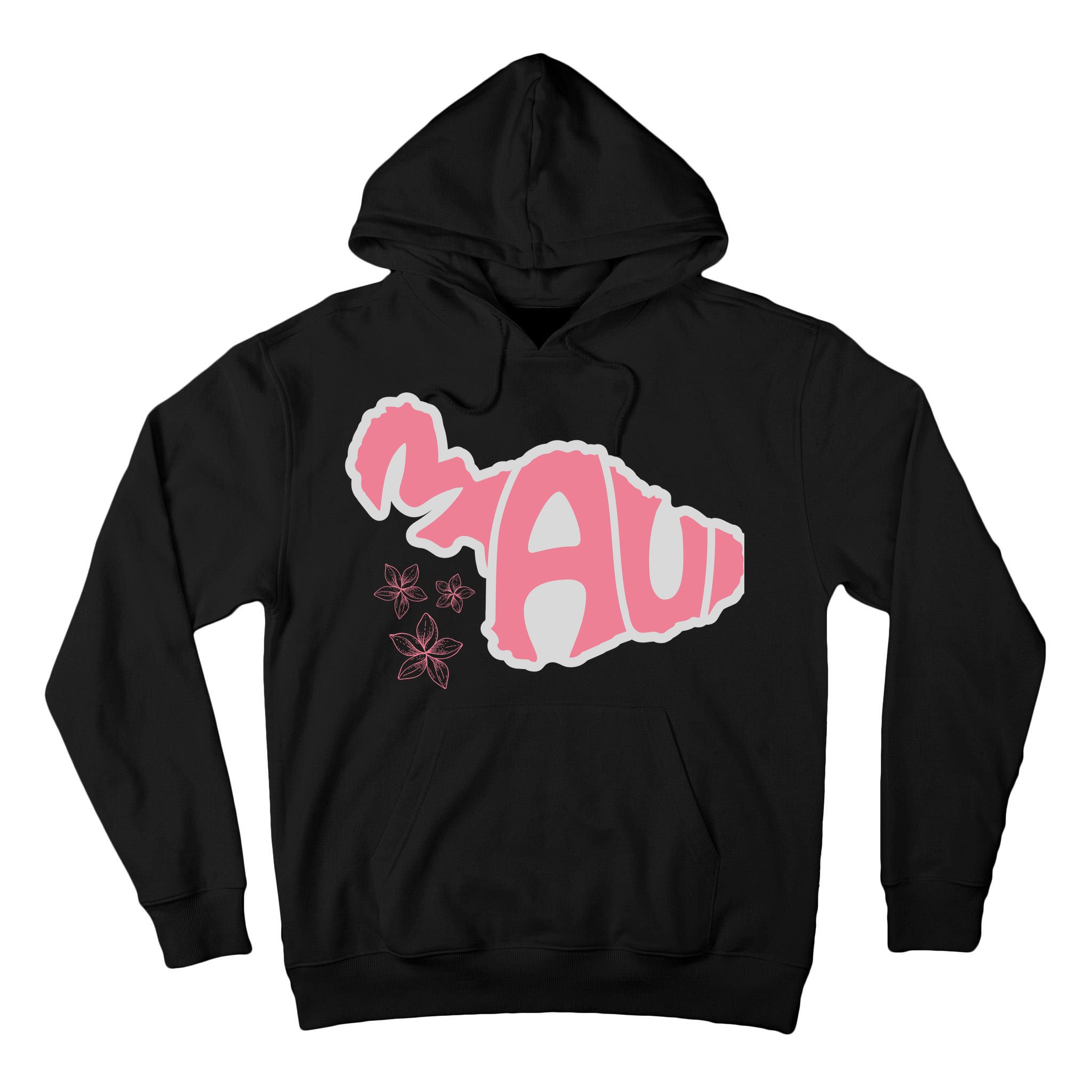 Maui Hawaii Floral Tall Hoodie