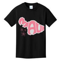 Maui Hawaii Floral Kids T-Shirt