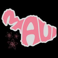 Maui Hawaii Floral Kids T-Shirt