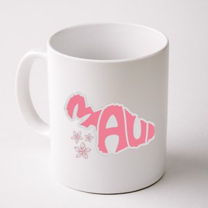 Maui Hawaii Floral Coffee Mug