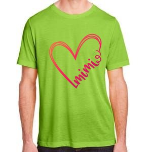 Mimi Heart Grandma For Christmas MotherS Day Gift Adult ChromaSoft Performance T-Shirt