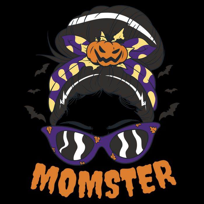 Momster Halloween Gift For Mom 16 in Basic Backpack