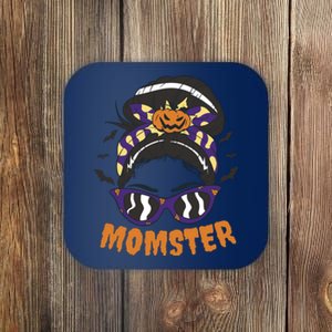 Momster Halloween Gift For Mom Coaster