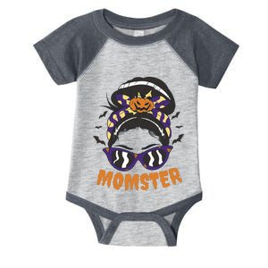 Momster Halloween Gift For Mom Infant Baby Jersey Bodysuit