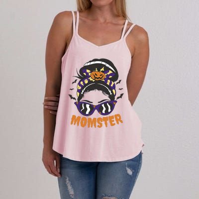 Momster Halloween Gift For Mom Women's Strappy Tank