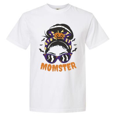 Momster Halloween Gift For Mom Garment-Dyed Heavyweight T-Shirt