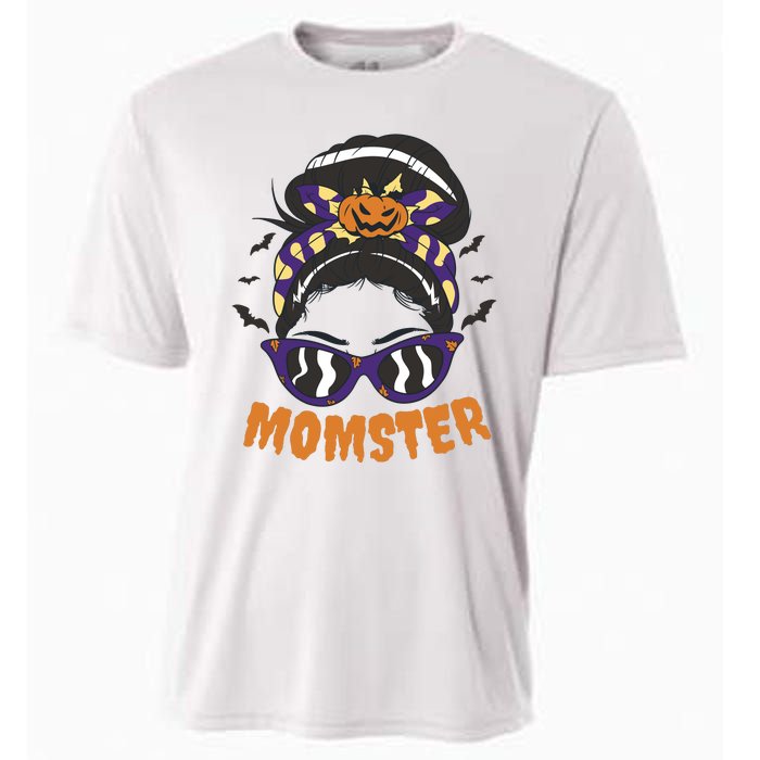 Momster Halloween Gift For Mom Cooling Performance Crew T-Shirt