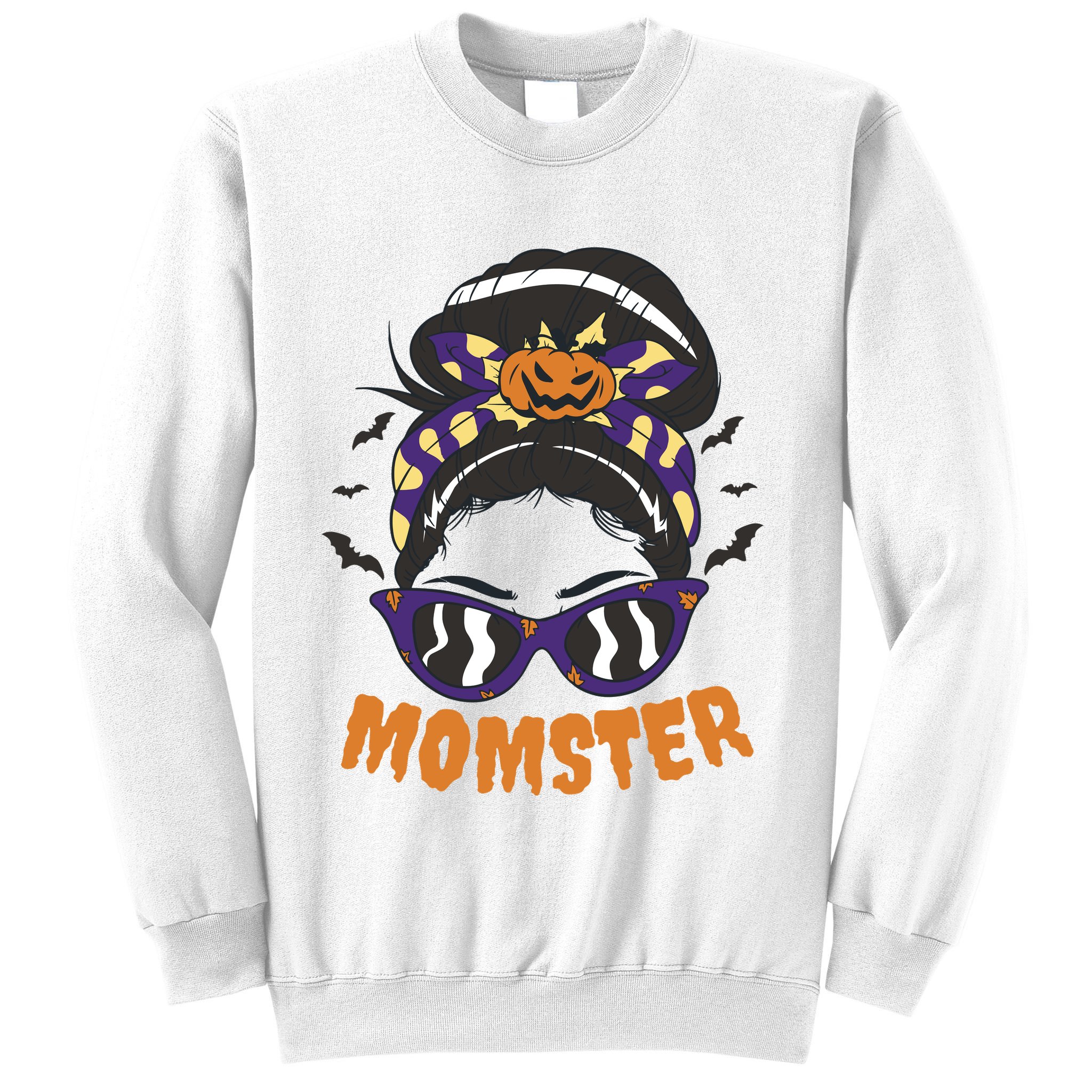 Momster Halloween Gift For Mom Sweatshirt
