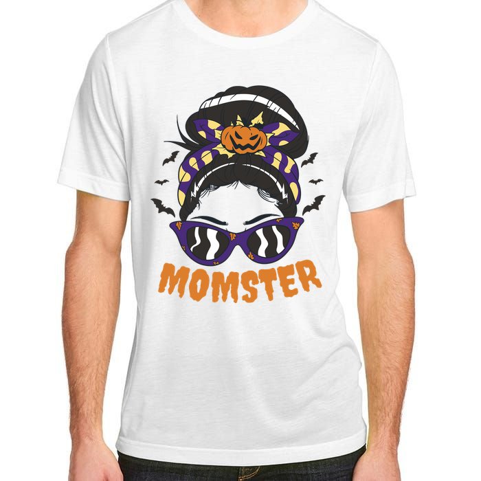 Momster Halloween Gift For Mom Adult ChromaSoft Performance T-Shirt