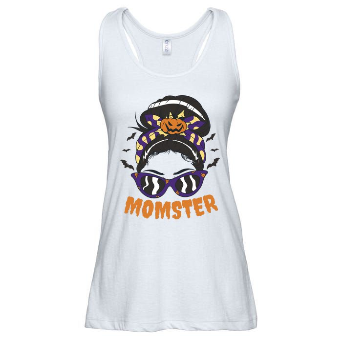 Momster Halloween Gift For Mom Ladies Essential Flowy Tank