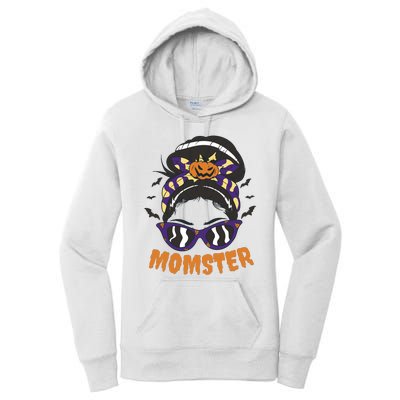 Momster Halloween Gift For Mom Women's Pullover Hoodie