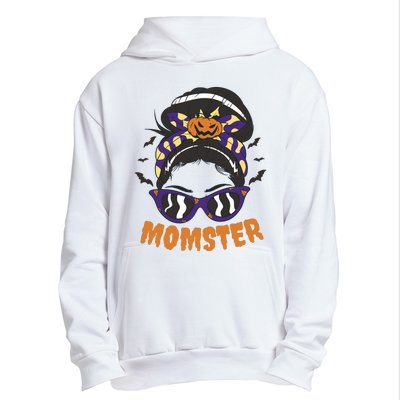 Momster Halloween Gift For Mom Urban Pullover Hoodie