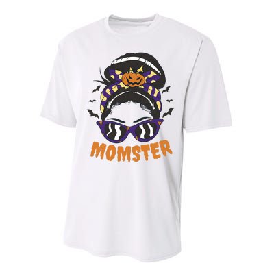 Momster Halloween Gift For Mom Performance Sprint T-Shirt