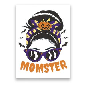 Momster Halloween Gift For Mom Poster