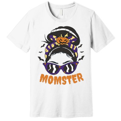 Momster Halloween Gift For Mom Premium T-Shirt