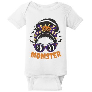 Momster Halloween Gift For Mom Baby Bodysuit