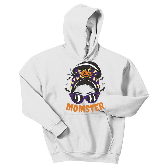 Momster Halloween Gift For Mom Kids Hoodie