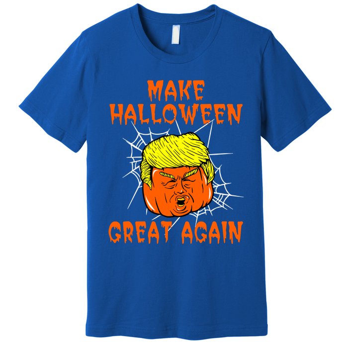 Make Halloween Great Again Halloween Party Trumpkin Gift Premium T-Shirt